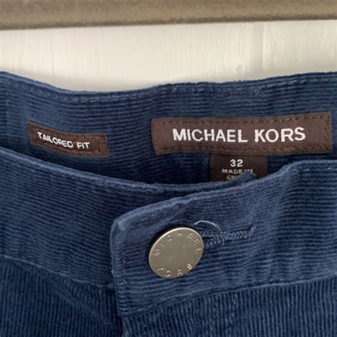 michael michael kors corduroy pants|Michael Kors pants jumpsuit.